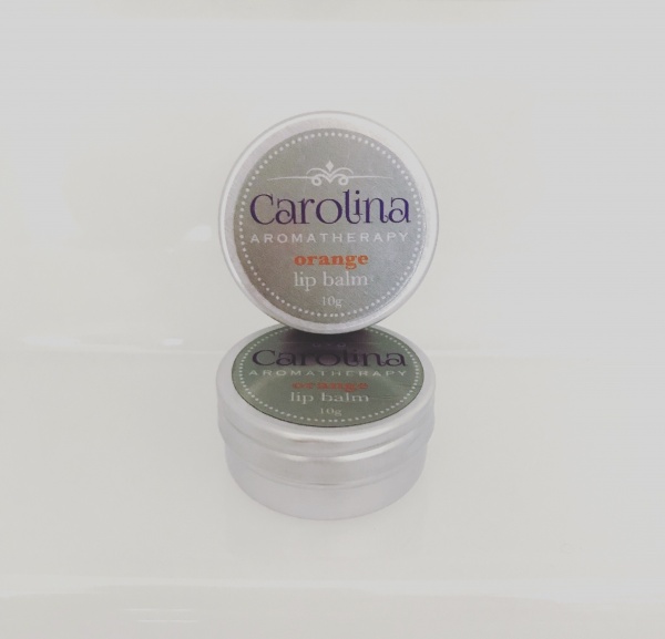 carolina aromatherapy Orange lip balm